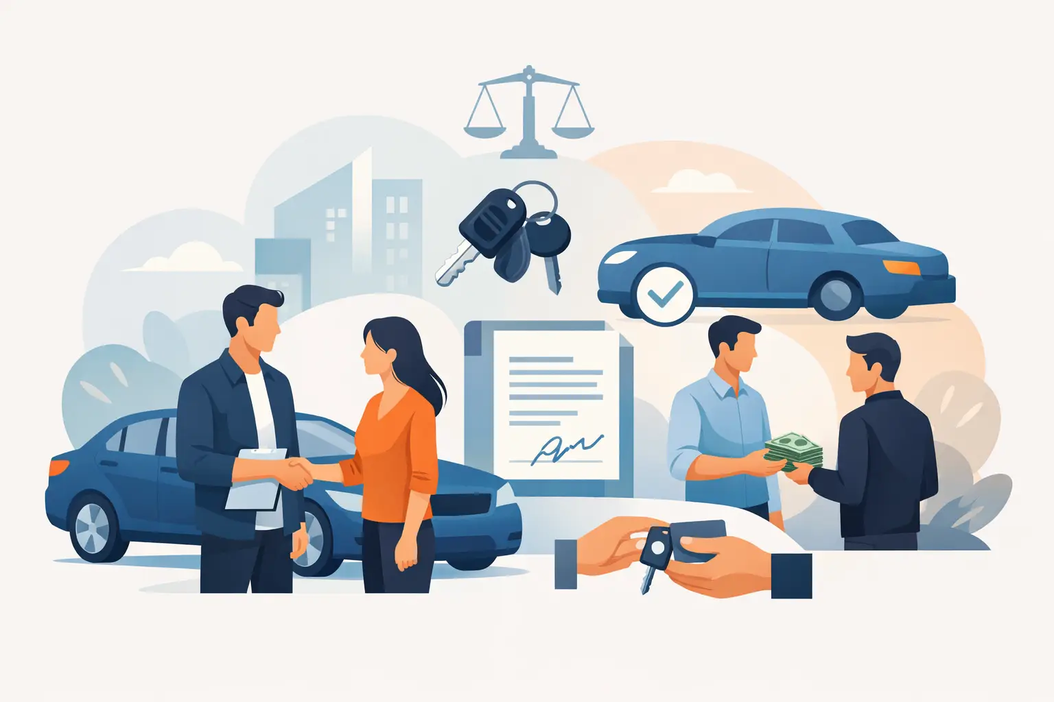 Cum finalizezi vanzarea auto legal, simplu